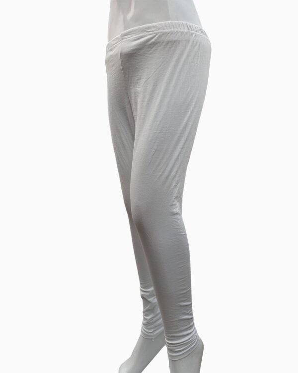 Lycra stretchable leggings (1)-white tights