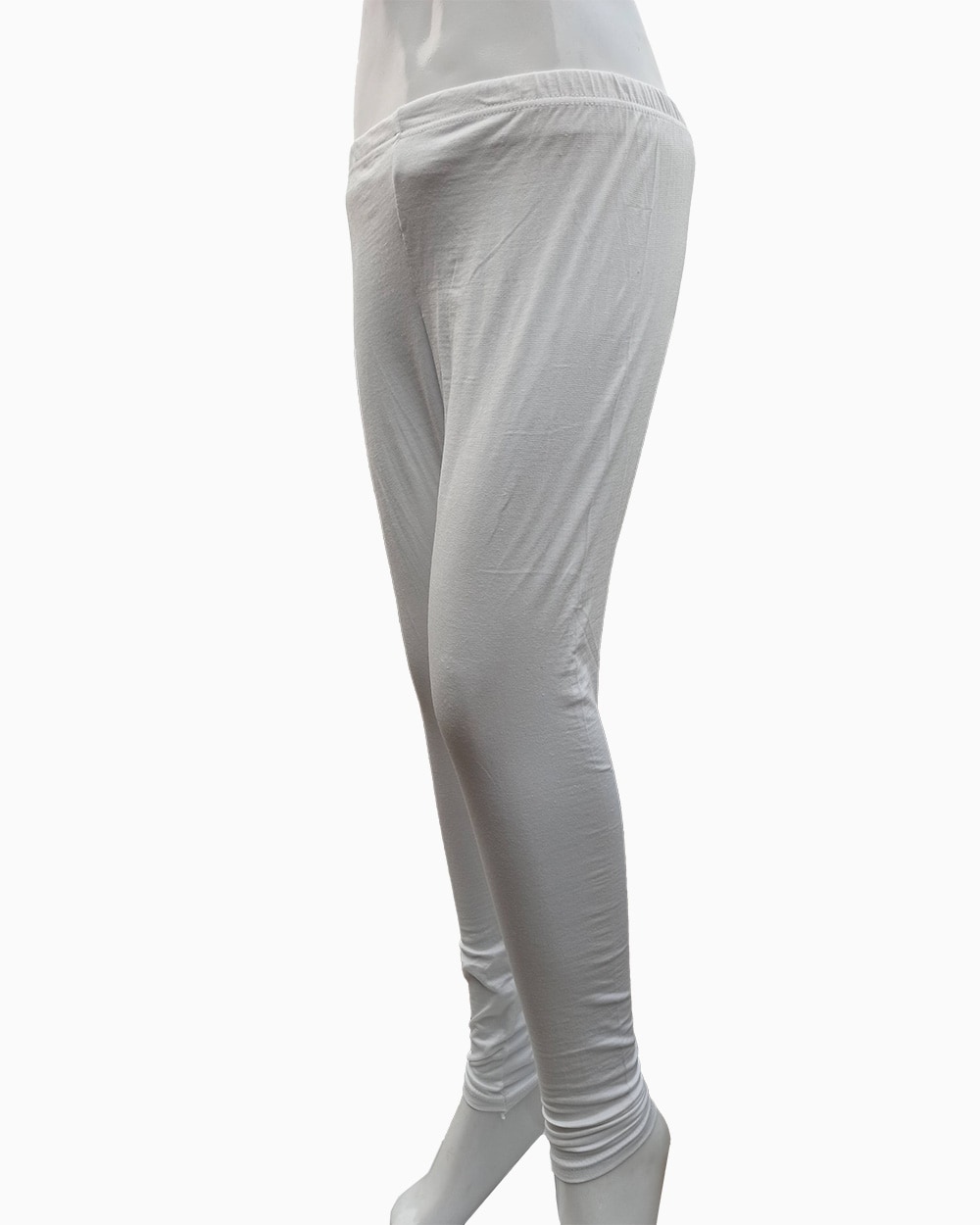 Lycra stretchable leggings (1)-white tights