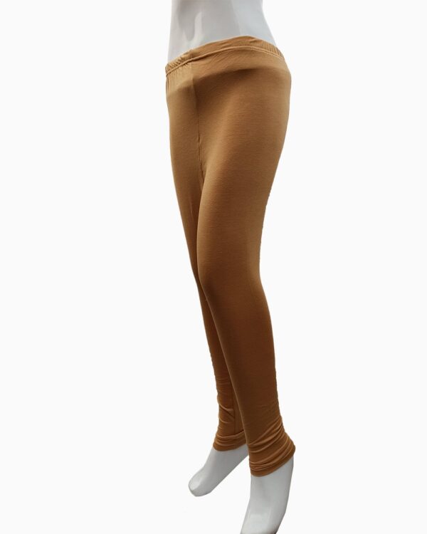Lycra stretchable leggings (3)-skin brown tights
