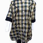 brown black kurti large check online