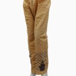 embroidered cotton blend trousers-biggest female trouser collection (15)-skin trouser designs