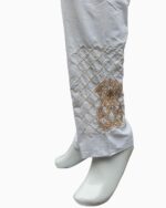 embroidered cotton blend trousers-biggest female trouser collection-white trouser designs (6)