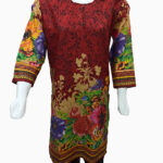 khaddar shirts-latest winter designer collection-floral printed khaddar-multi color khaddar shirt designs (2)