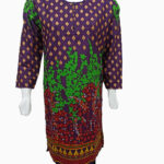 khaddar shirts-latest winter designer collection-floral printed khaddar-multi color khaddar shirt designs-purple-red-green (11)