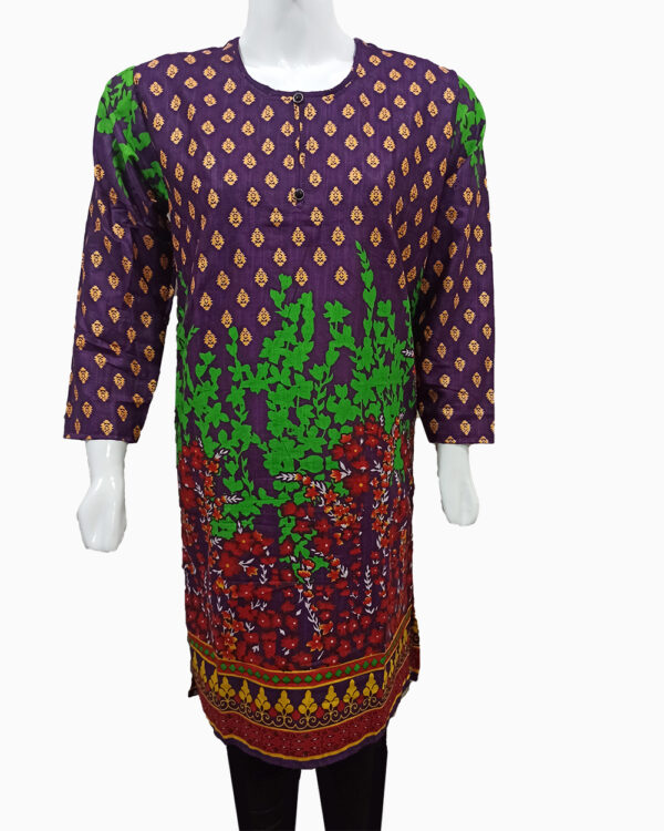 khaddar shirts-latest winter designer collection-floral printed khaddar-multi color khaddar shirt designs-purple-red-green (11)
