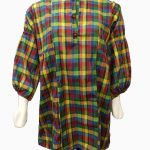 kurti design multicolor rainbow