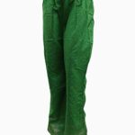 linen printed flapper trouser designs (9)-parrot green trosuer