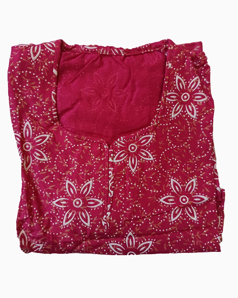 premium quality linen-pigment paste print-floral pattern-buy biggest linen kurtis in pakistan-latest winter collection-pink color shirt (15)