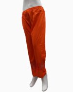 silky linen net plain trousers-orange color plain trousers (14)