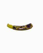 Banana shape Texture color plastic hair clips (13)
