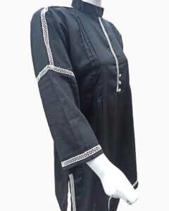 black khaddar kurti pakistan - 2