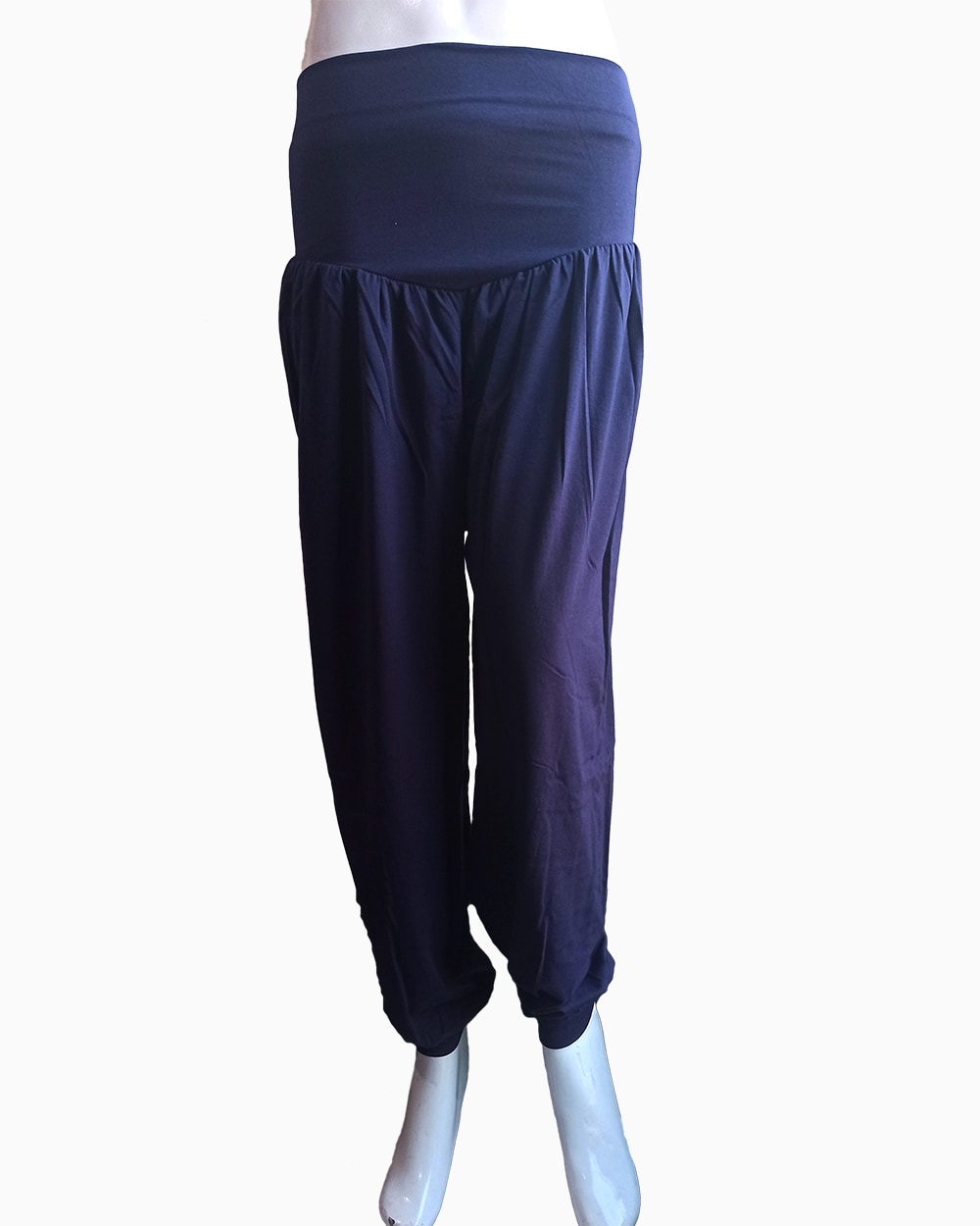 navy blue patiala trousers