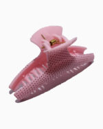 polka dot ship plastic multi color hair catcher-female accessories online pakistan (3)-light pink color catcher