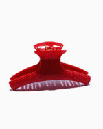 polka dot ship plastic multi color hair catcher-female accessories online pakistan (9)-red color catcher