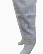 white organza trouser close up