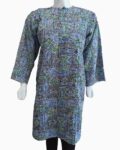 44 Texture Henley Multi Color Soft Cotton Kurti (2)