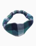 headband pakistan green check