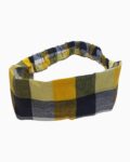 headband - yellow check