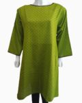 lawn kurti - square dot kurti - 1