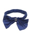 plaid bow polkadot headband