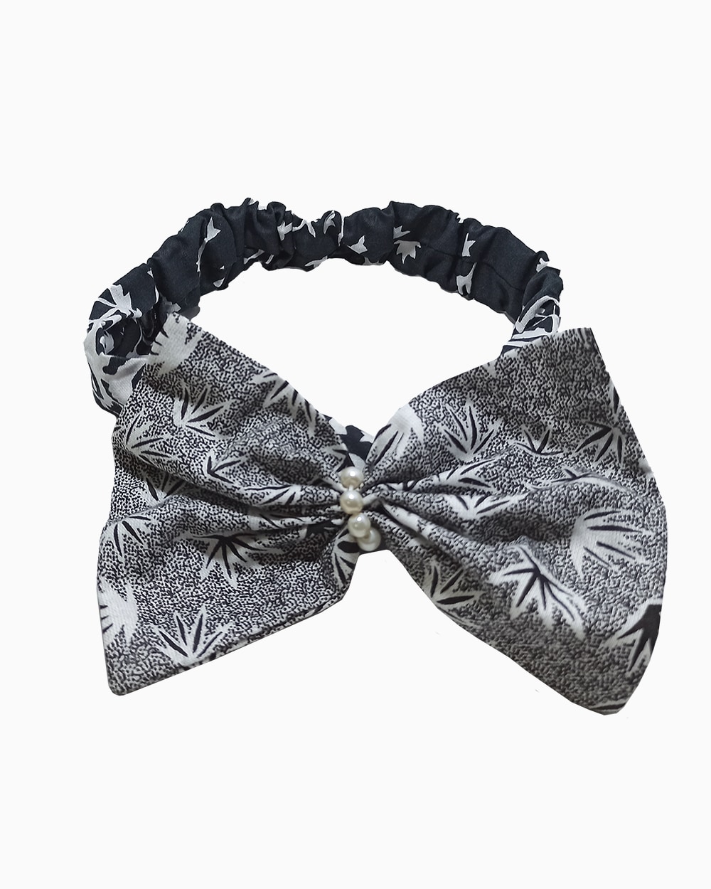 bow tie beaded headband - 1