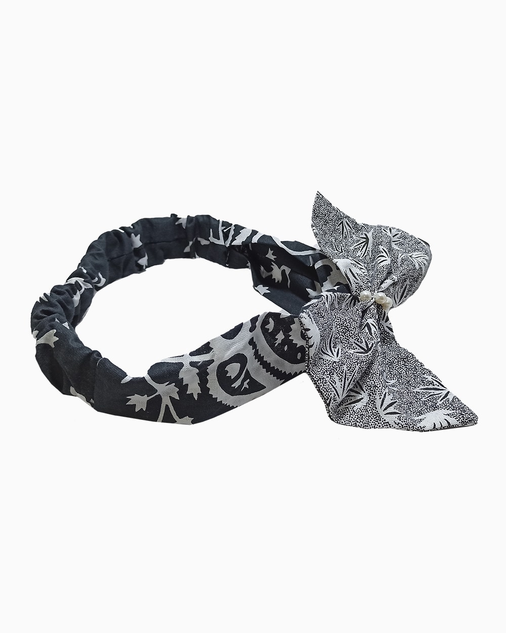 bow tie beaded headband - 2