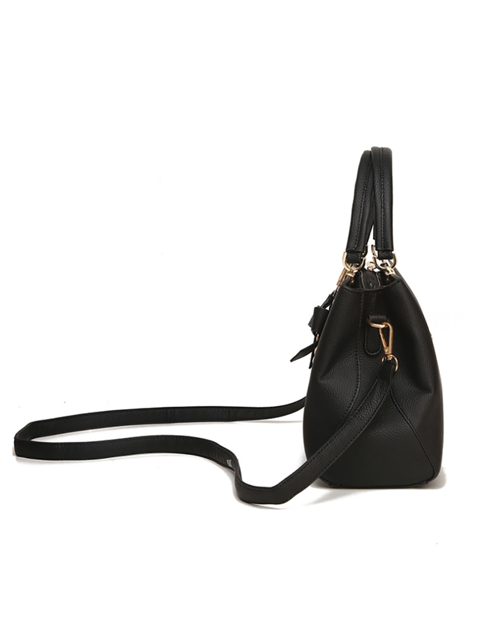 elegant tassel ladies handbag black - 4