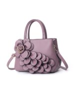 purple pu leather bag online