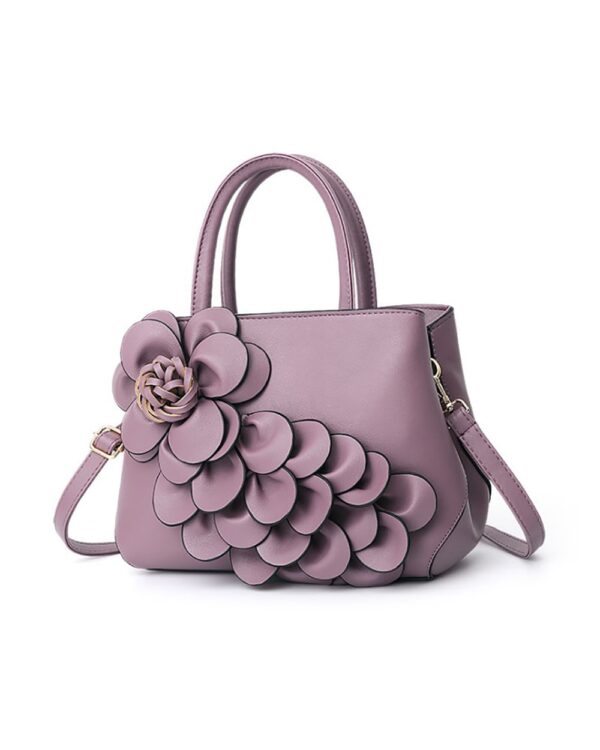 purple pu leather bag online