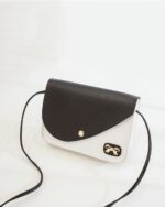 two color stylish small ladies bag - 2