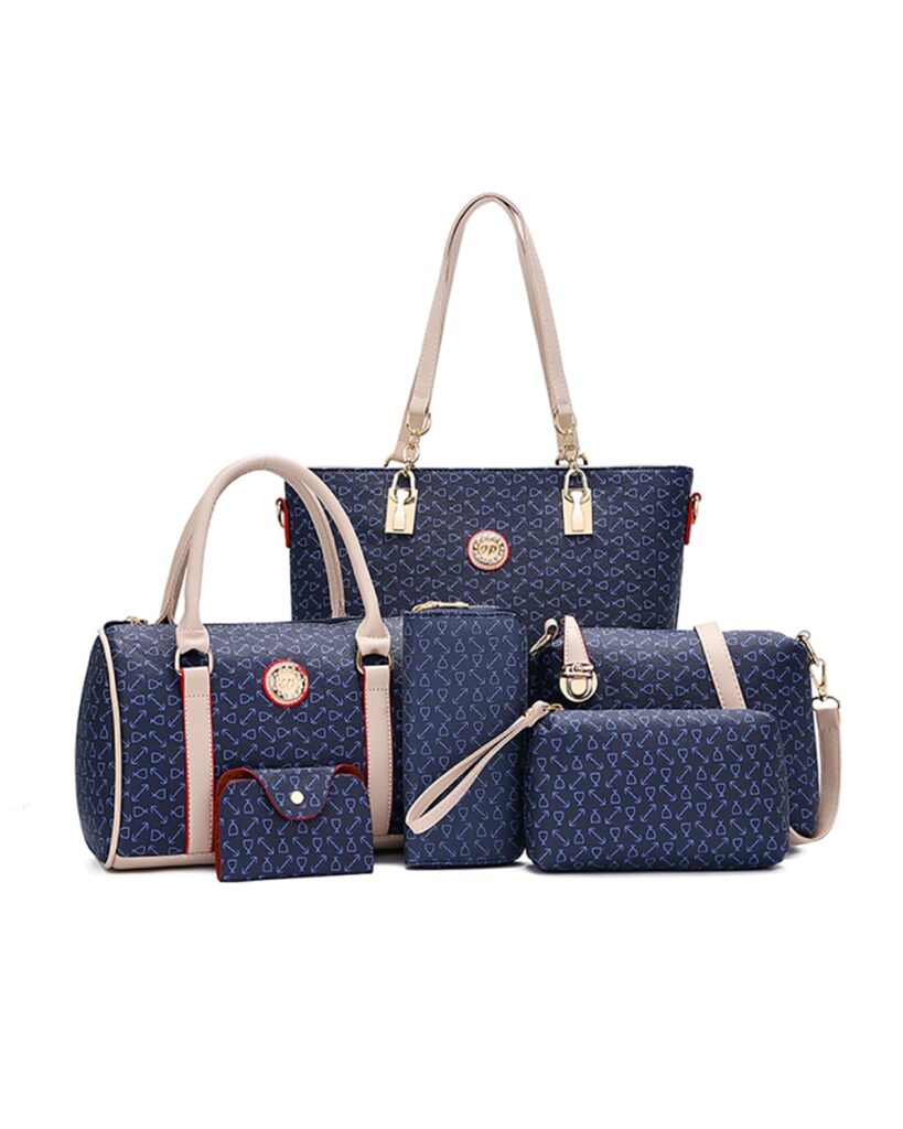 Women's Bag Sets Handbags Bag Set PU Leather 6 Pieces