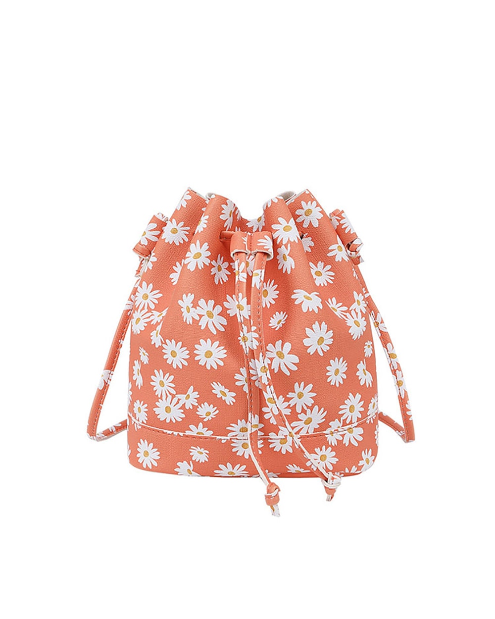 daisy print bucket bag fashion - 2