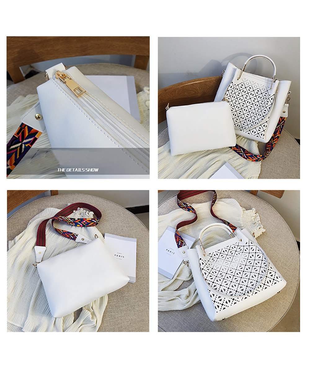 hollow out designer women bag paksitan - 3