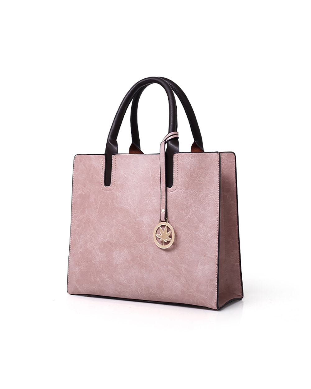 pink 3 piece handbag set - 1