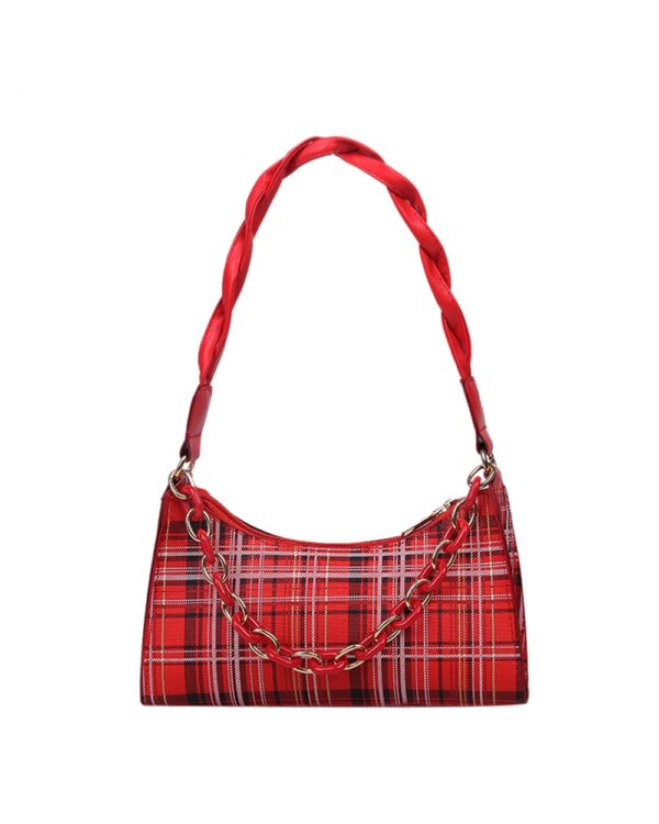 red fancy ladies bag - 1