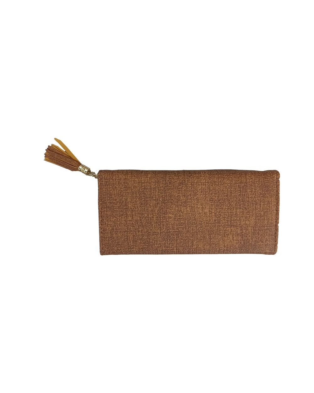 ladies fancy clutch purse brown - 7
