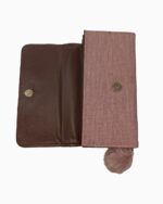 pink clutch purse multi pocket - 3
