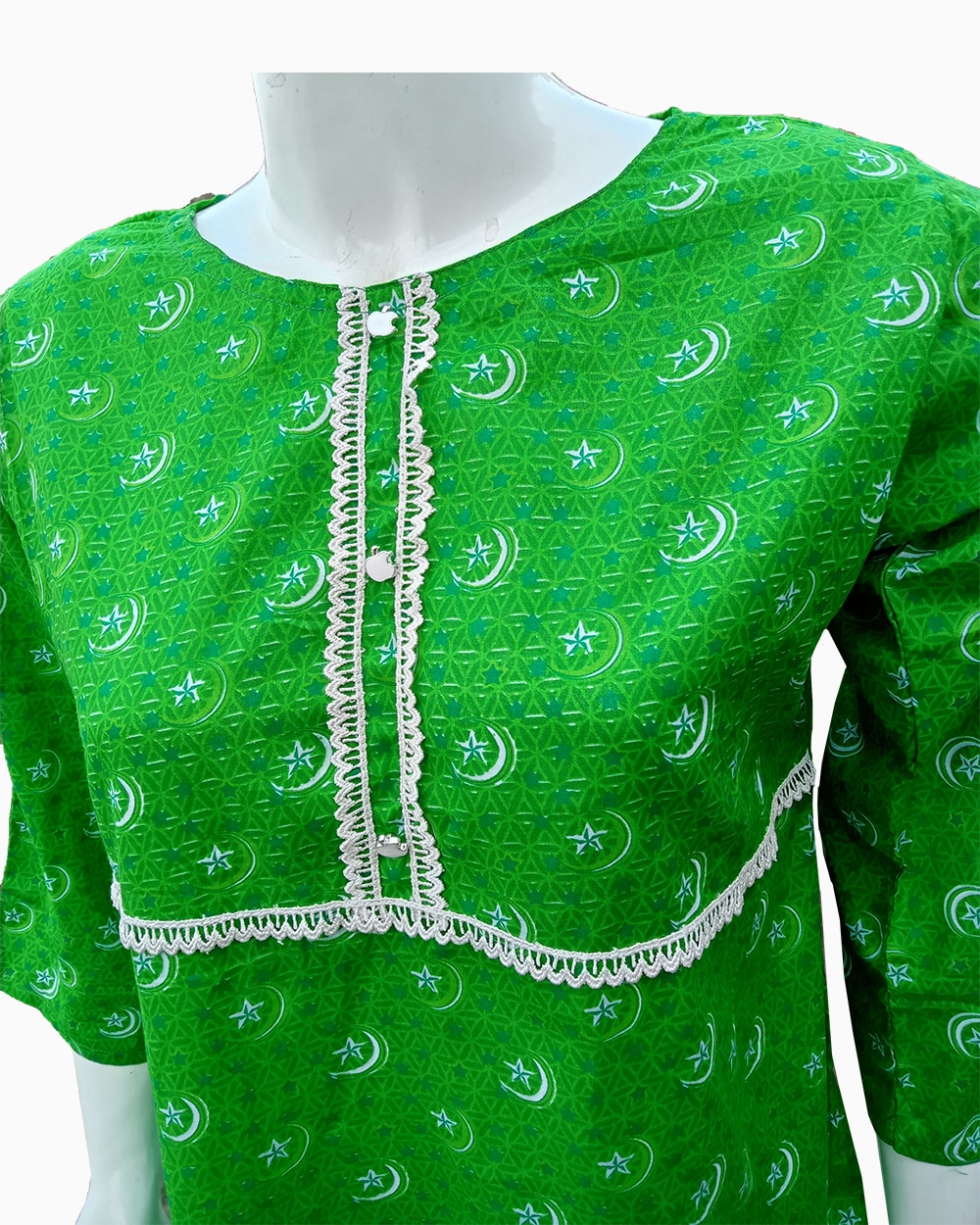 independence day green kurti online - 2