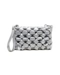 Fancy Designer Silver Wristlet Ladies Purse