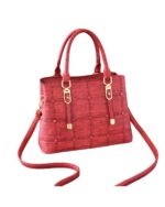 red-checkered-pattern-stylish-bag