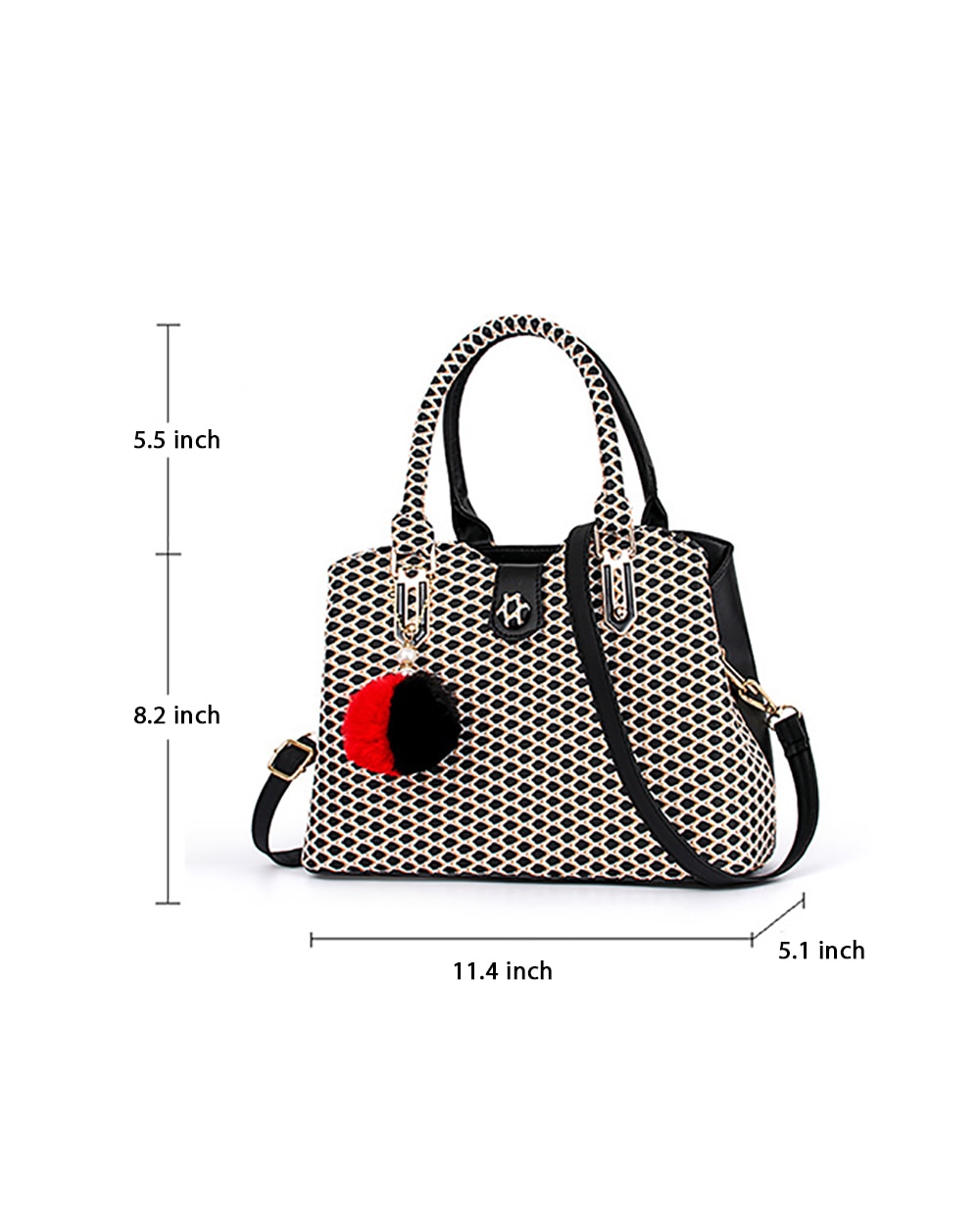diamond-lattice-design-fancy-women-tote-bag