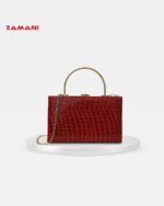 Minaudière-patent-leather-clutch-red