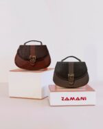 round-glossy-leather-handbag