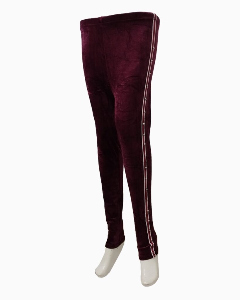 burgundy-velvet-leggings